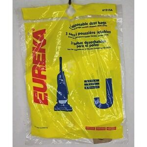 Genuine Eureka‎ Style J Vacuum Bag # 61515A- 3 bags New
